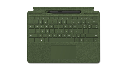 Microsoft Surface 8X6-00125 Tastatur für Mobilgeräte Grün Microsoft Cover port QWERTZ Deutsch (Grün)