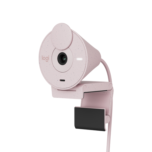Logitech Brio 300 Webcam 2 MP 1920 x 1080 Pixel USB-C Pink (Pink)