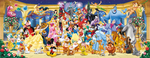 Ravensburger 15109 - Disney Gruppenfoto - 1000 Teile Panorama Puzzle