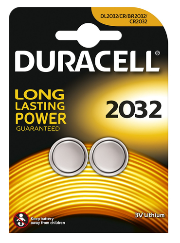 Duracell CR2032 Lithium 3V