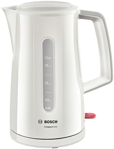 Bosch TWK3A011 Wasserkocher 1,7 l 2400 W Grau (Grau)