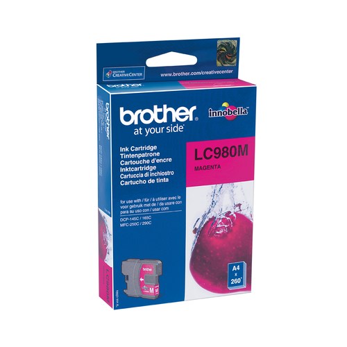 Brother LC-980M Druckerpatrone 1 St&uuml;ck(e) Original Magenta