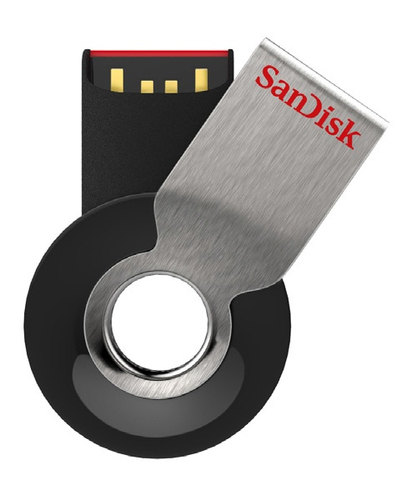 Sandisk Cruzer Orbit 32GB USB 2.0 Schwarz, Metallisch USB-Stick