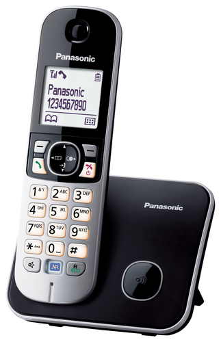 Panasonic KX-TG6811GB Telefon (Schwarz)