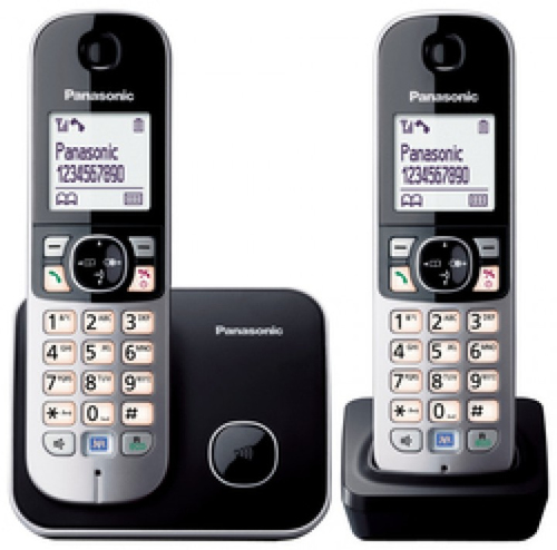 Panasonic KX-TG6812GB Telefon (Schwarz)