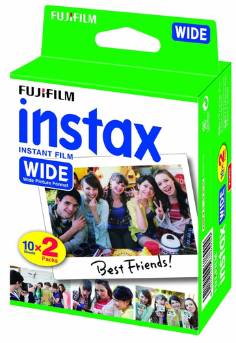 Fujifilm Instax Wide Film Sofortbildfilm 20 Stück(e) 108 x 86 mm