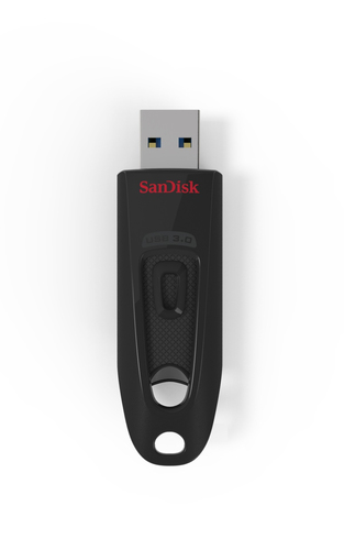 Sandisk Ultra 16GB USB 3.0 Schwarz USB-Stick