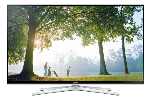 Samsung UE55H6500SL 55" Full HD 3D Kompatibilität Smart-TV WLAN Schwarz, Silber (Schwarz, Silber)