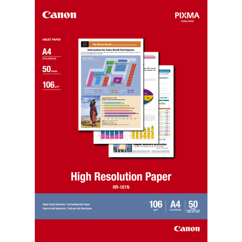 Canon HR-101N Hochauflösendes Papier A4, 50 Blatt