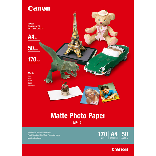 Canon MP-101 mattes Fotopapier A4 – 50 Blatt