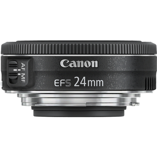 Canon EF-S 24mm f/2.8 STM Objektiv (Schwarz)