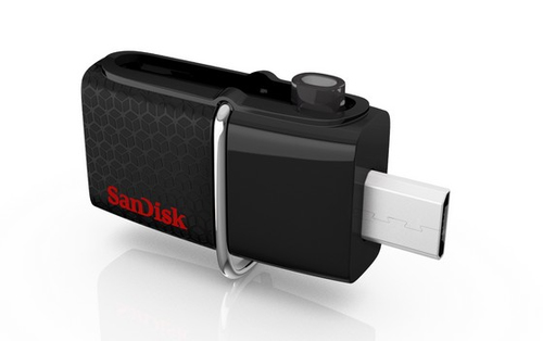 Sandisk 128GB Ultra Dual USB 3.0 128GB USB 3.0 (3.1 Gen 1) Typ A Schwarz USB-Stick