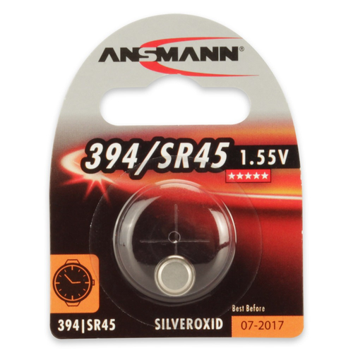 Ansmann 1516-0016 Haushaltsbatterie Einwegbatterie Siler-Oxid (S)