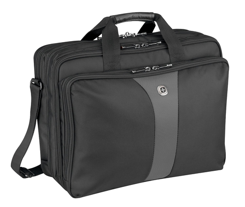 Wenger/SwissGear 600655 17" Aktenkoffer Schwarz, Grau Notebooktasche
