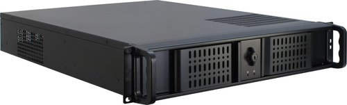 Inter-Tech IPC 2U-2098-SL Rack Schwarz