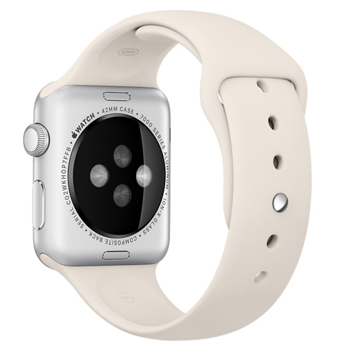Apple MLL12ZM/A Uhrenarmband (Weiß)