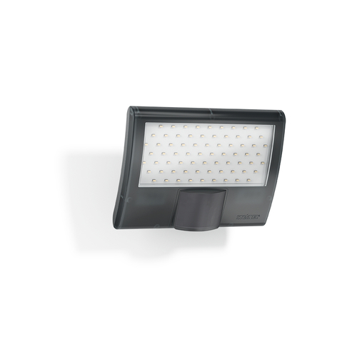 STEINEL Sensor LED-Strahler XLED curved Wandbeleuchtung für den Außenbereich Anthrazit