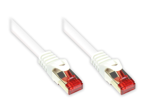 Alcasa 8060-005W 0.5m Cat6 S/FTP (S-STP) Wei&szlig; Netzwerkkabel