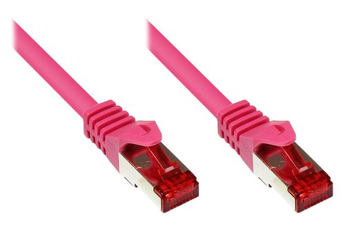 Alcasa 2m Cat6 S/FTP 2m Cat6 S/FTP (S-STP) Magenta Netzwerkkabel