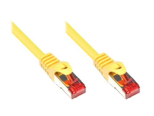Alcasa RJ45-RJ45, m-m, 1.5m 1.5m Cat6 S/FTP (S-STP) Gelb Netzwerkkabel