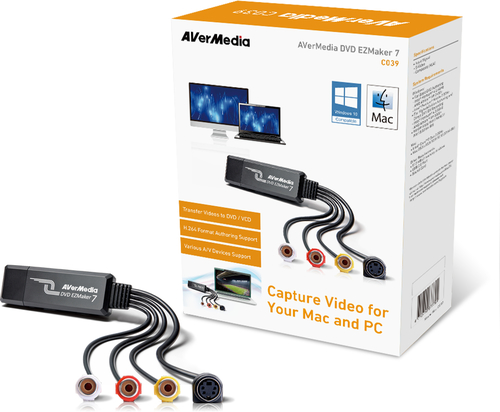 AVerMedia DVD EZMaker 7 Video-Aufnahme-Gerät USB 2.0