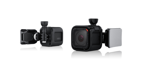 GoPro ARSDM-001 Fahrradhelm Kamerahalterung Zubehör für Actionkameras (Schwarz)