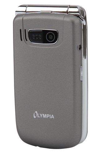 Olympia Style Plus 6,1 cm (2.4 Zoll) 80 g Silber, Grau Einsteigertelefon (Silber, Grau)