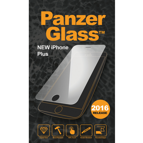 PanzerGlass 2004 Klare Bildschirmschutzfolie iPhone 7 Plus Bildschirmschutzfolie