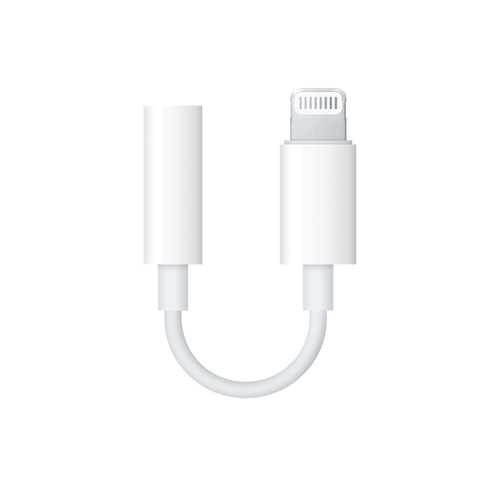Apple MMX62ZM/A Lightning 3.5mm Weiß Kabelschnittstellen-/adapter (Weiß)