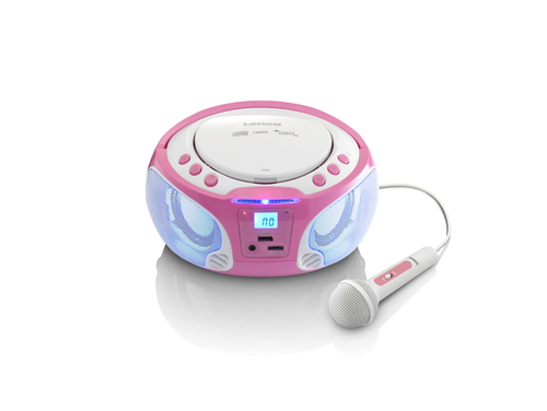 Lenco SCD-650 Pink CD-Radio