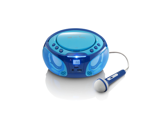 Lenco SCD-650 Blau CD-Radio
