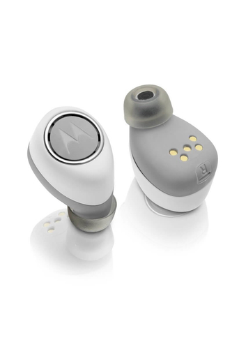 Motorola VerveOnes im Ohr Binaural Kabellos Grau, Weiß Mobiles Headset
