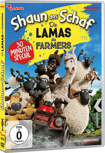 CONCORDE SHAUN DAS SCHAF - DIE LAMAS DES FARMERS DVD 2D Deutsch
