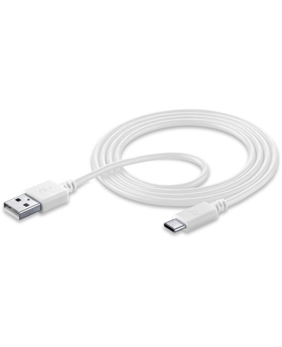Cellularline USBDATACUSBA-CW USB Kabel 1,2 m USB 2.0 USB A USB C Weiß