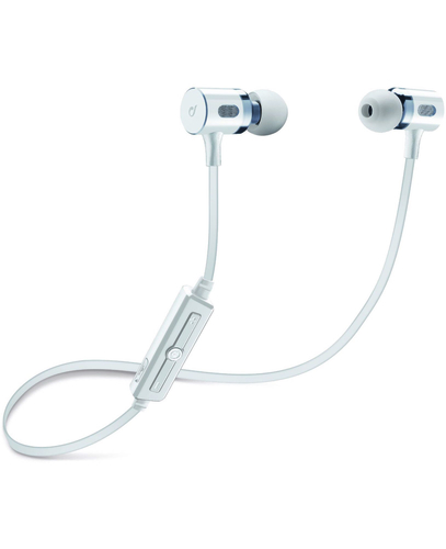 Cellularline MOSQUITO Kopfhörer Kabellos im Ohr, Nackenband Calls/Music Bluetooth Weiß