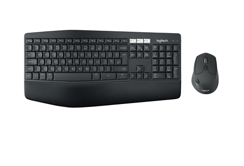 Logitech MK850 Performance Tastatur RF Wireless + Bluetooth QWERTY UK Englisch Schwarz