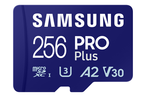 Samsung PRO Plus MB-MD256SA/EU Speicherkarte 256 GB MicroSD UHS-I Klasse 3 (Blau)