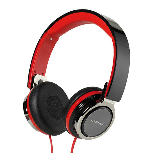 Vivanco SR 770 Schwarz, Rot ohrumschließend Kopfband Kopfhörer