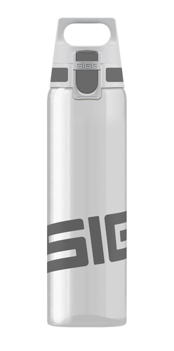 SIGG Trinkflasche Total Clear One 0,75 l anthrazit (Anthrazit, Transparent)