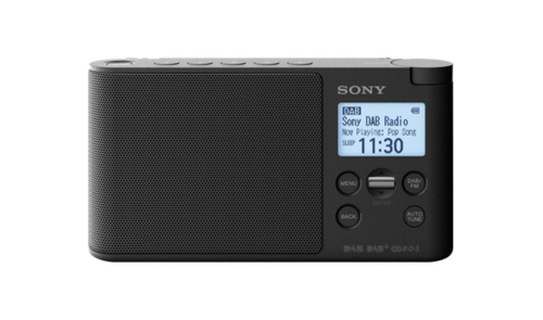 Sony XDR-S41D Tragbar Digital Schwarz Radio (Schwarz)