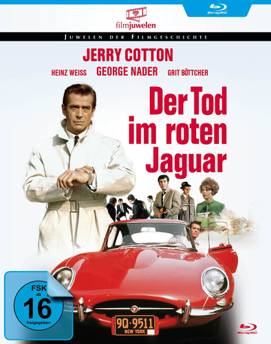 Alive AG Der Tod im roten Jaguar (Jerry Cotton) Blu-ray Deutsch