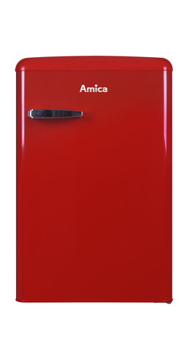 Amica KS 15610 R Freistehend 106l A++ Rot Kühlschrank mit Gefrierfach