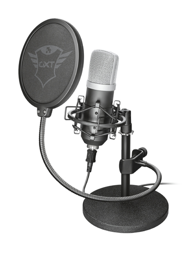 Trust 21753 Mikrofon Schwarz Studio-Mikrofon