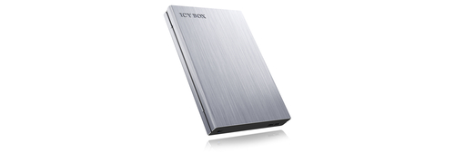ICY BOX IB-241WP HDD / SSD-Gehäuse Anthrazit, Silber 2.5 Zoll