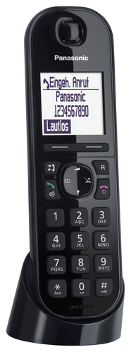 Panasonic KX-TGQ200 IP-Telefon Schwarz 4 Zeilen LCD (Schwarz)