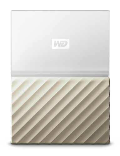 Western Digital My Passport Ultra WLAN 2000GB Weiß Externe Festplatte