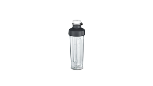 Bosch MMZM0BT1 Trinkflasche Tägliche Nutzung, Sport Tritan Schwarz, Transparent (Schwarz, Transparent)