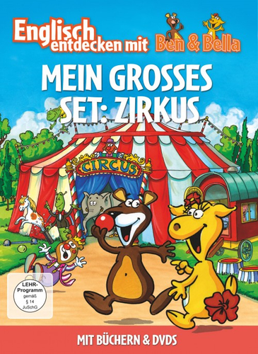 WVG Mein Grosses Set: Zirkus - Ben & Bella Bücher & DVDs DVD Englisch