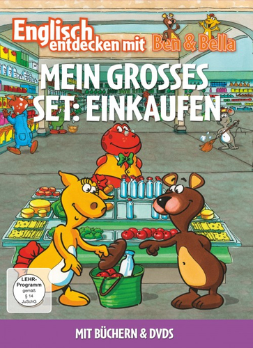 WVG Mein Grosses Set: Einkaufen - Ben & Bella Bücher & DVDs DVD Englisch