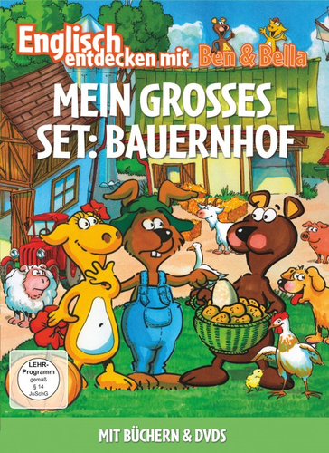 WVG Mein Grosses Set: Bauernhof - Ben & Bella Büchern und DVDs DVD Englisch